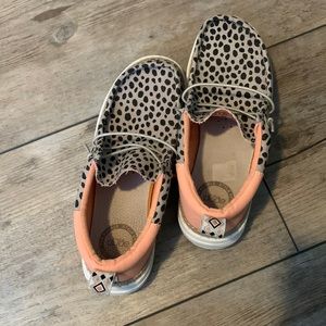 Hey Dude animal print sneakers